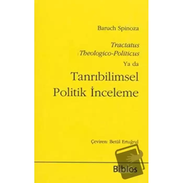 Tanrıbilimsel Politik İnceleme