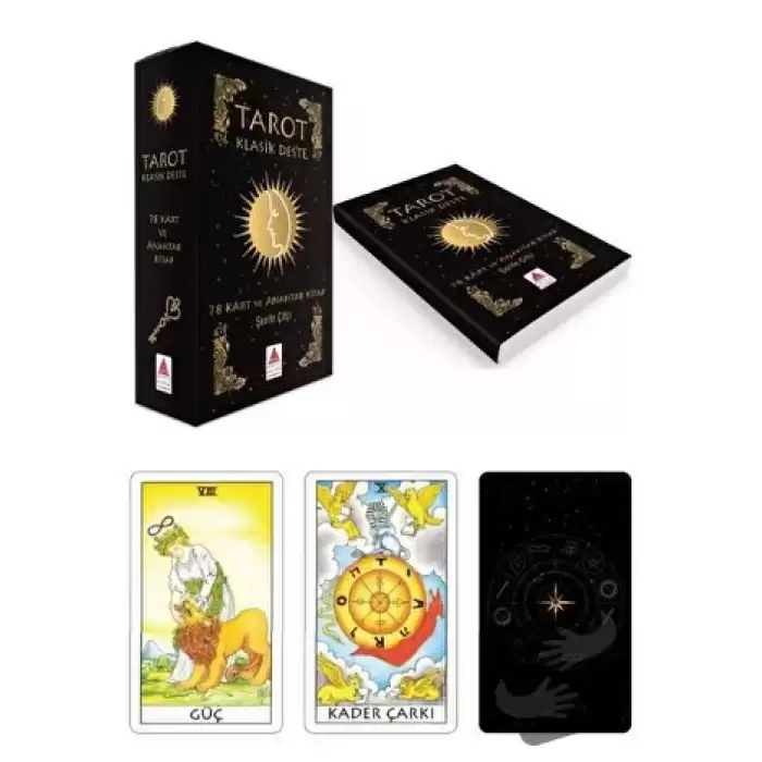 Tarot Klasik Deste, 78 Kart ve Anahtar Kitap