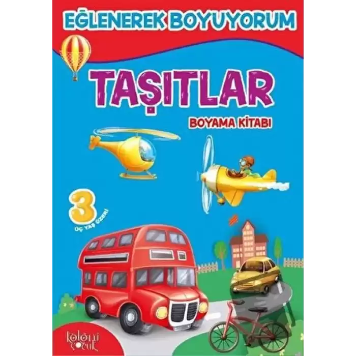 Taşıtlar Boyama Kitabım