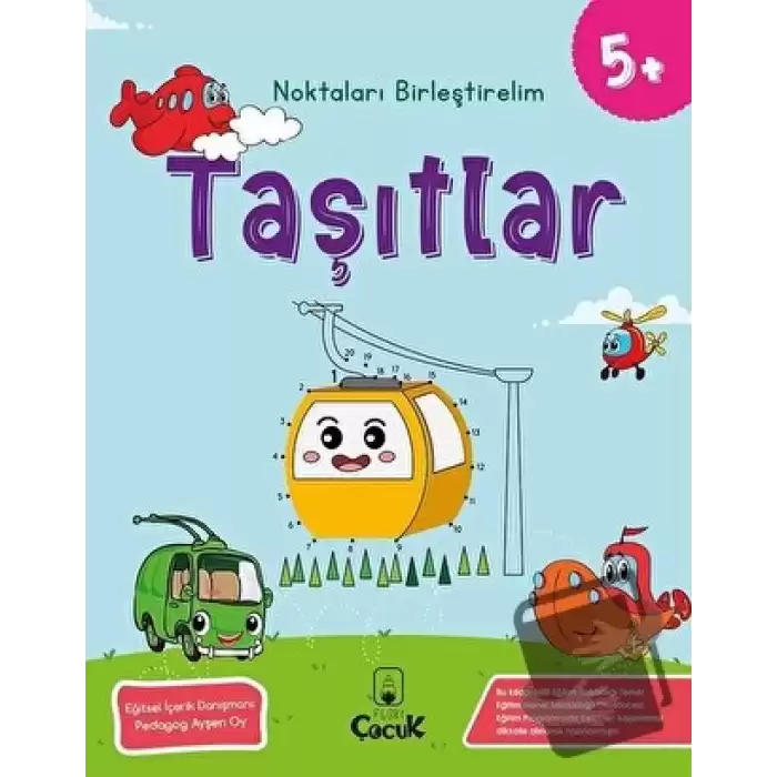 Taşıtlar - Noktaları Birleştirelim (5 Yaş)