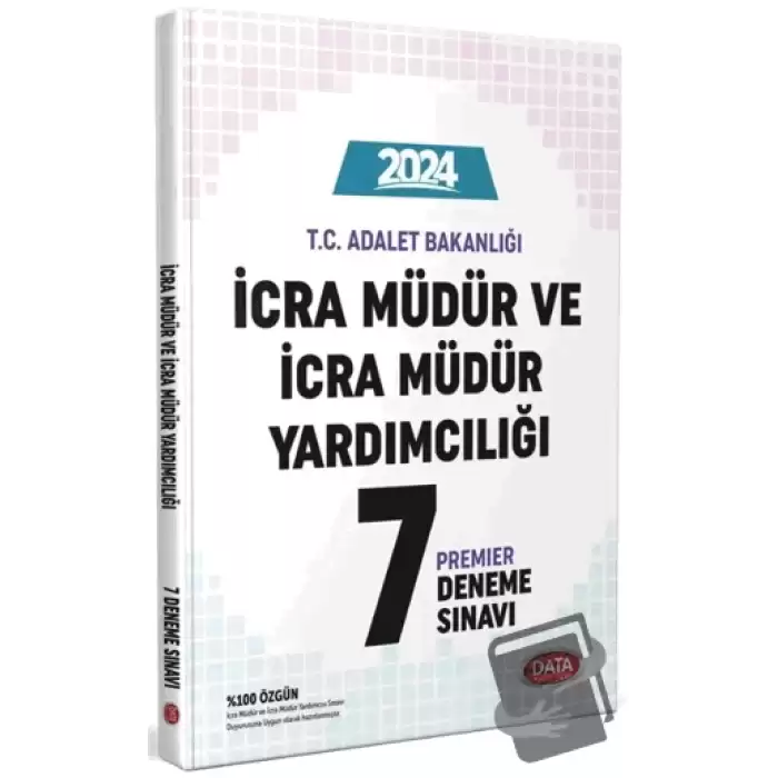 T.C. Adalet Bakanlığı İcra Müdür ve İcra Müdür Yardımcılığı 7 Deneme Sınavı