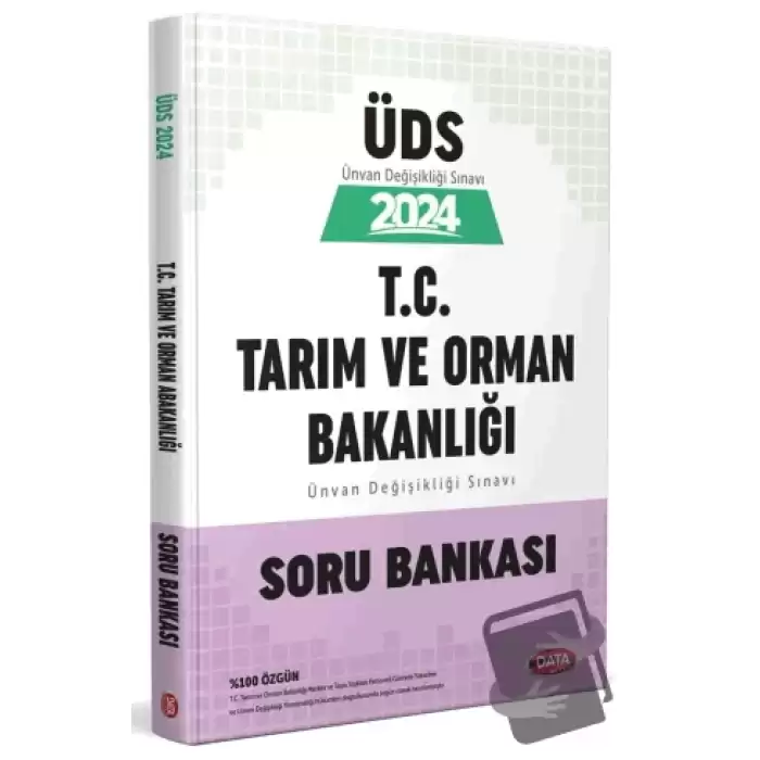 T.C. Tarım ve Orman Bakanlığı Unvan Değişikliği Sınavı Ortak Konular Soru Bankası