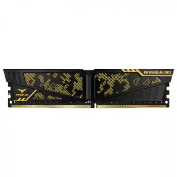 Team T-Force Vulcan Tuf Gaming Alliance 8Gb (1X8Gb) 3600Mhz Cl18 Ddr4 Gaming Ram