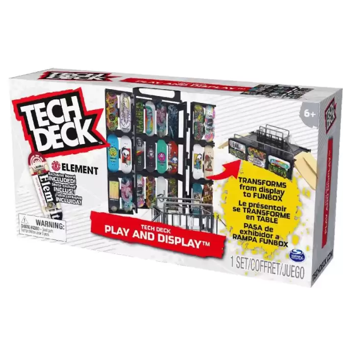 Tech Deck - Dönüştürülebilir Oyun Ve Seti Ve Kaykay Mağazası 6060503