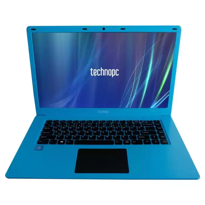 Technopc Tı15N33 N3350E 4Gb Ram 128Gb +240Gb Ssd Freedos Mavi 15.6 Notebook