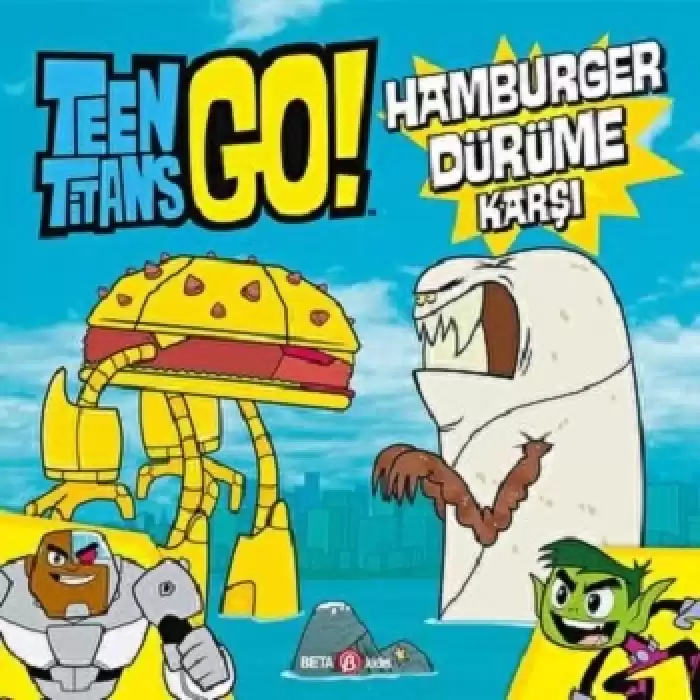 TEEN TİTANS GO HAMBURGER DÜRÜME KARŞI