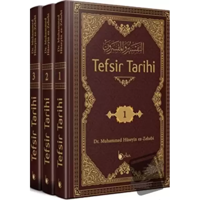 Tefsir Tarihi (3 Cilt Takım) (Ciltli)