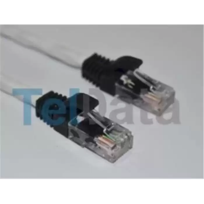 Teldata Tld-030B Cat6 0.30Mt Beyaz Utp Patch Kablo