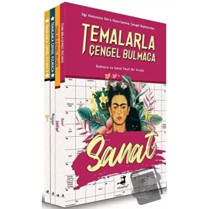 Temalarla Çengel Bulmaca Seti - 4 Kitap Takım