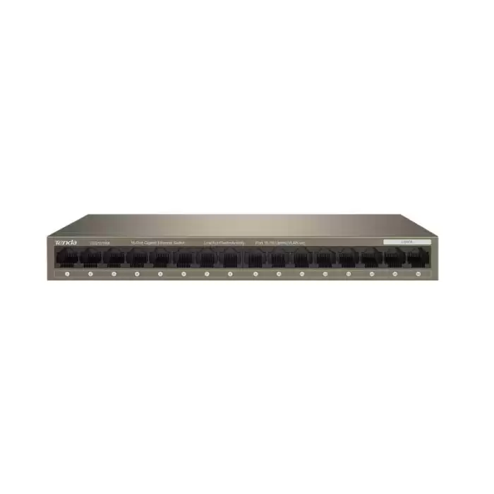 Tenda Teg1016M 16 Port 10-100-1000 Mbps Switch Metal Kasa