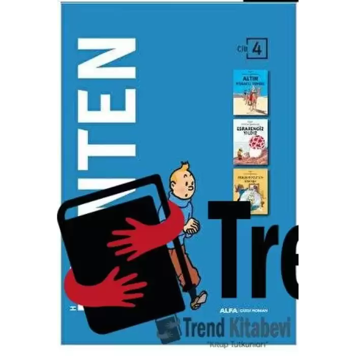 Tenten’in Maceraları (4 Cilt) (Ciltli)