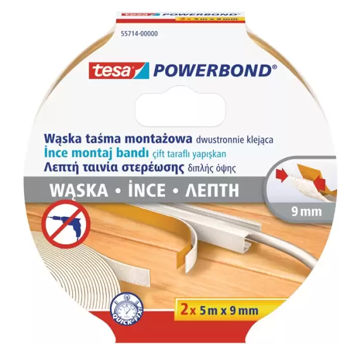 Tesa Montaj Bandı Köpük Powerbond Slim 5X18 55714-00000-03