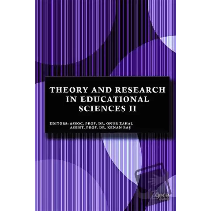 Theory and Research in Educational Sciences 2