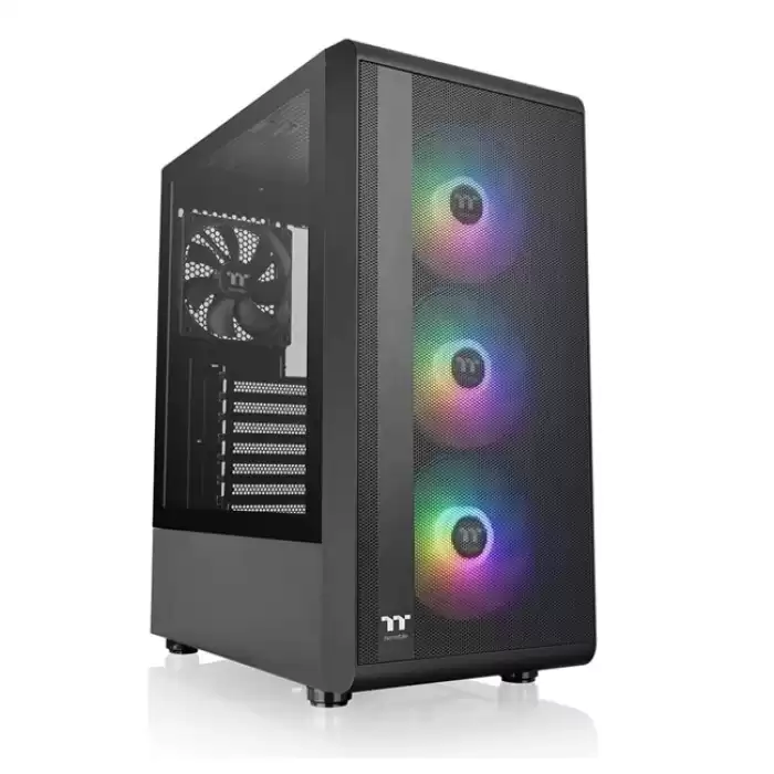 Thermaltake S200 Tg 550W 80+ Argb 3X120Mm Fan Mesh Ön Panel, Tempered Glass Pencereli Oyuncu Kasası