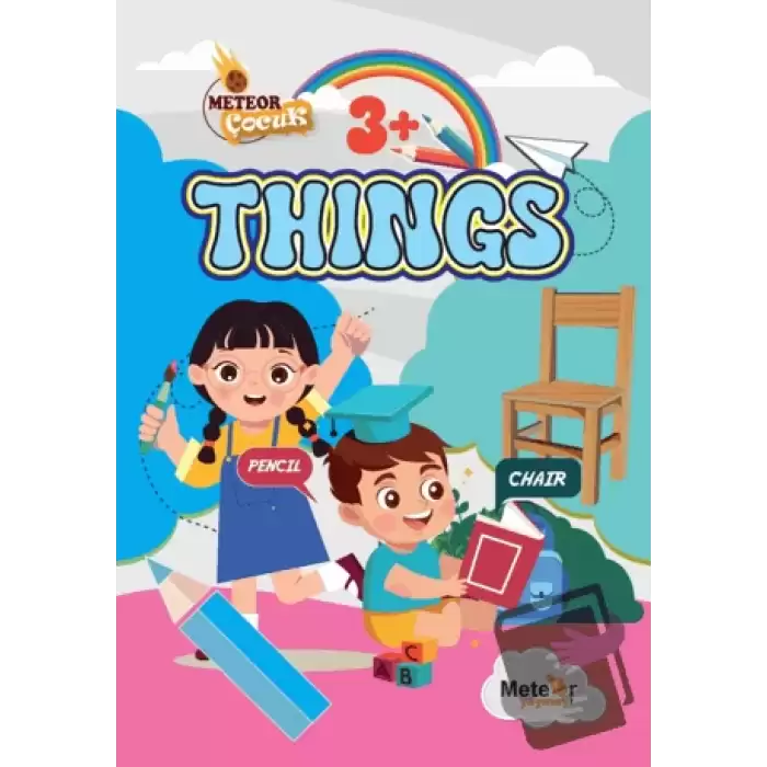 Things Türkçe-İngilizce Boyama Kitabı