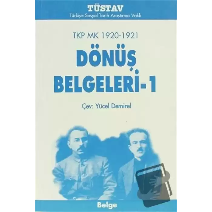 TKP MK 1920-1921 Dönüş Belgeleri-1