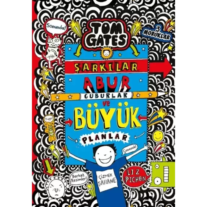 Tom Gates - 14 Şarkılar, Abur Cuburlar ve Büyük Planlar (Ciltli)