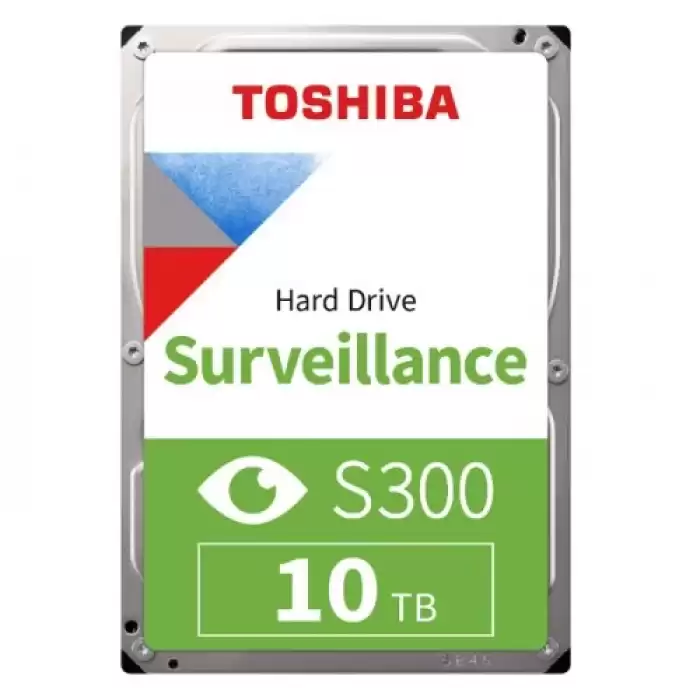 Toshiba 10Tb Hdwt31Auzsva S300 Surveillance Hdwt31Auzsva 256Mb 7200Rpm Sata 3 7-24 Güvenlik Diski