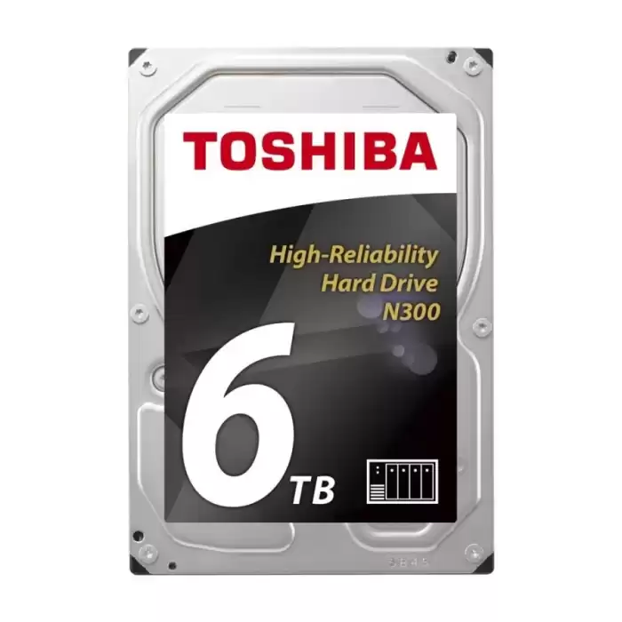 Toshiba 6Tb Hdwg460Uzsva N300 7200Rpm 3.5 128Mb Cache Sata 3 Nas Disk Hdwg460Uzsva Harddisk