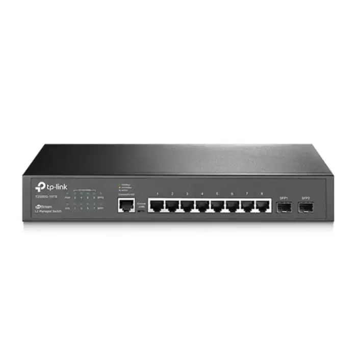 Tp-Link Sg3210 8 Port 10-100-1000 Mbps L2 Yönetilebilir Switch 2 Sfp Port