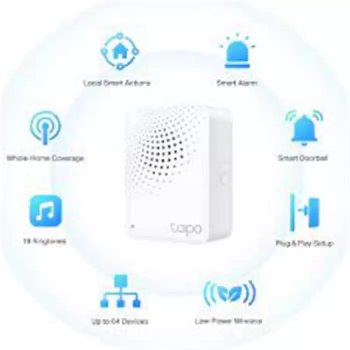 Tp-Link Tapo H100 Akıllı Ev Sistemi Hub - Alarm