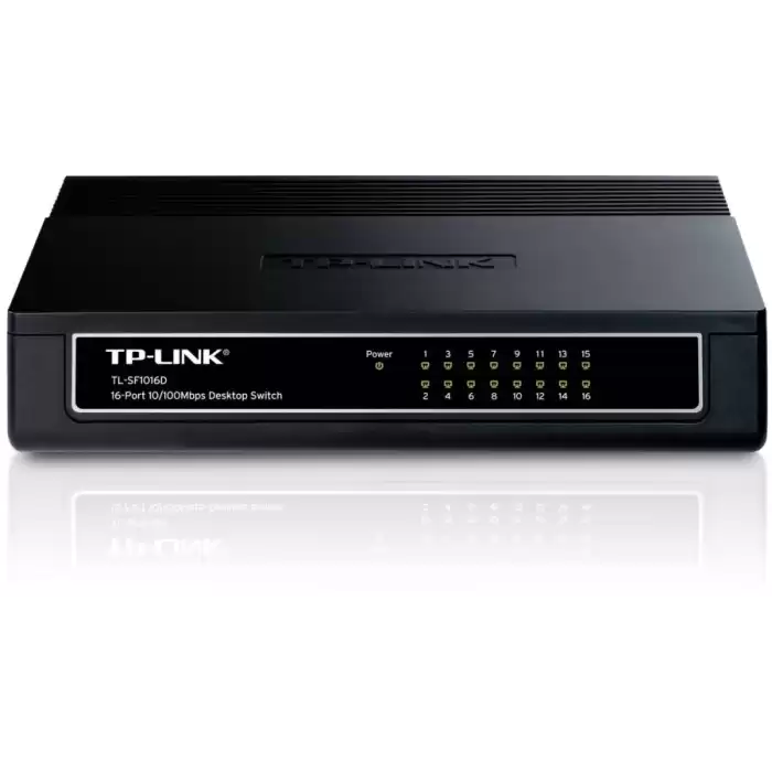 Tp-Link Tl-Sf1016D 16 Port 10-100 Mbps Switch Plastik Kasa