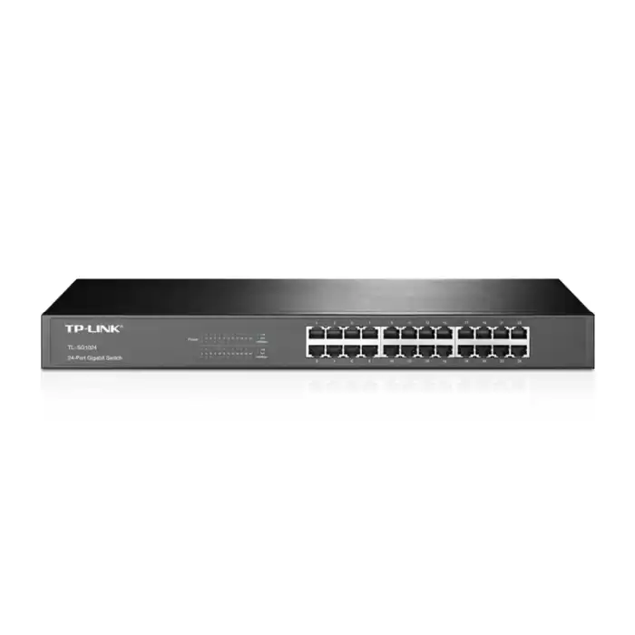 Tp-Link Tl-Sg1024 24 Port 10-100-1000 Mbps Switch Çelik Kasa Rack Mount