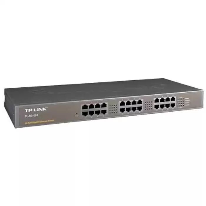 Tp-Link Tl-Sg1024D 24 Port 10-100-1000 Mbps Switch Çelik Kasa Rack Mount