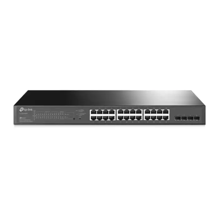 Tp-Link Tl-Sg2428P 24 Port 10-100-1000 Poe+ Switch 4 Port Sfp Çelik Kasa Rack Mount