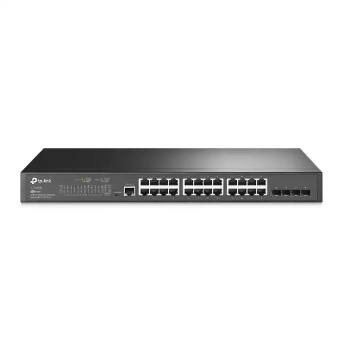 Tp-Link Tl-Sg3428 24 Port 10-100-1000 Switch 4 Port Sfp L2 Çelik Kasa Rack Mount