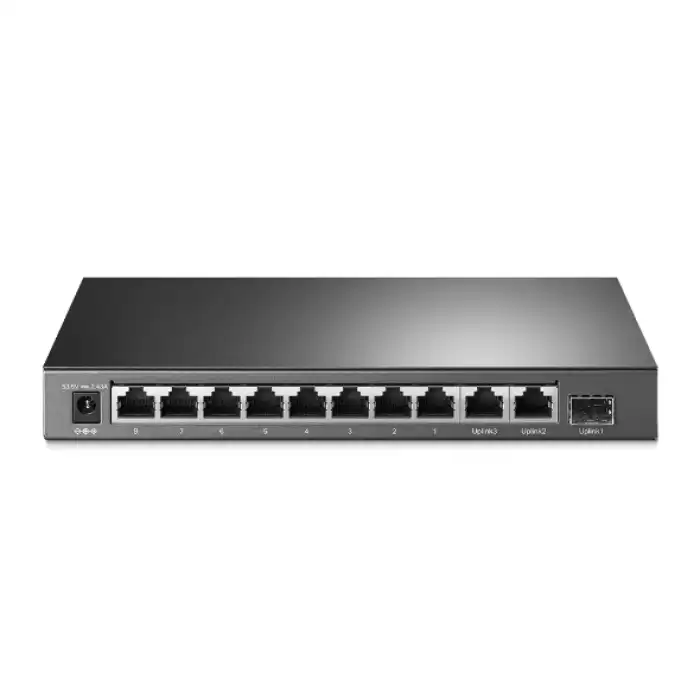 Tp-Link Tl-Sl1311Mp 8 Port 10-100 Mbps 2 Port 10-100-1000 Mbps Switch 1 Port Sfp