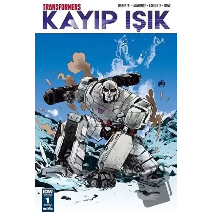 Transformers Kayıp Işık Bölüm 1 Kapak B