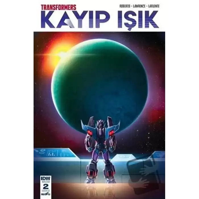 Transformers Kayıp Işık Bölüm 2 Kapak B