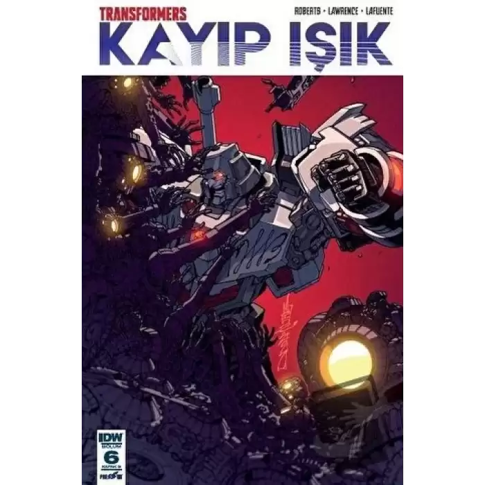 Transformers Kayıp Işık Bölüm 6 (Kapak B)