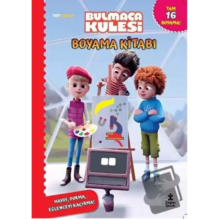 TRT Çocuk - Bulmaca Kulesi Boyama Kitabı