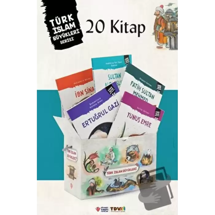 Türk İslam Büyükleri Serisi (20 Kitap Takım)