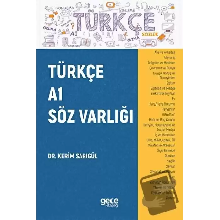 Türkçe A1 Söz Varlığı