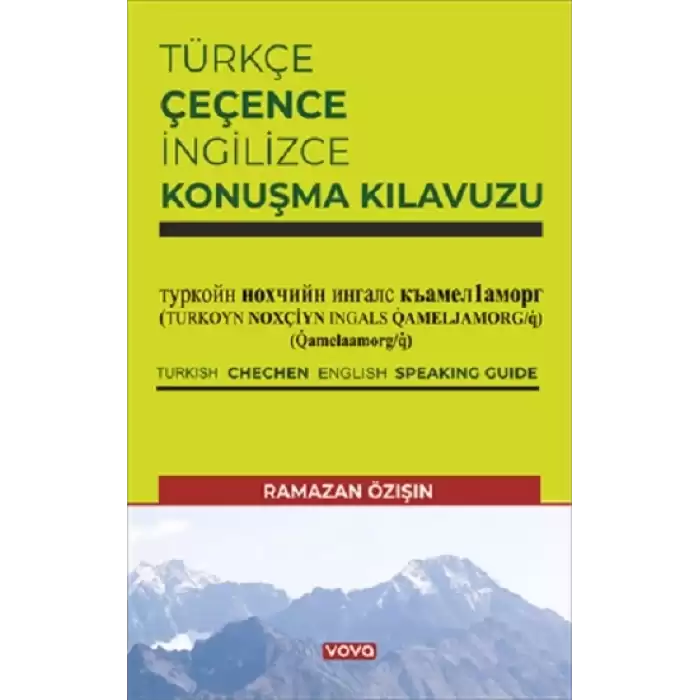 Türkçe Çeçence İngilizce Konuşma Kılavuzu