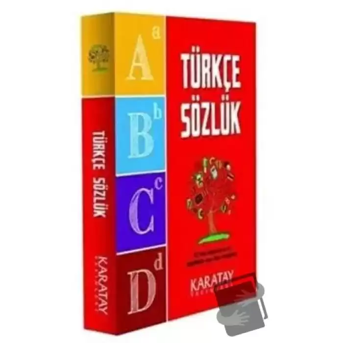 4E Sözlük Türkçe Büyük Karton Kapak Karatay Yayınevi