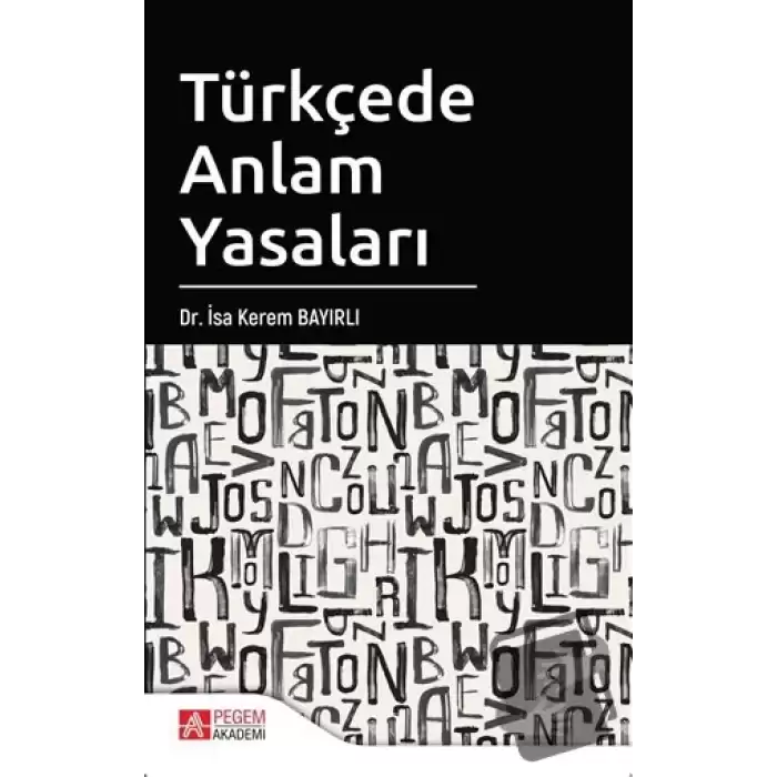 Türkçede Anlam Yasaları