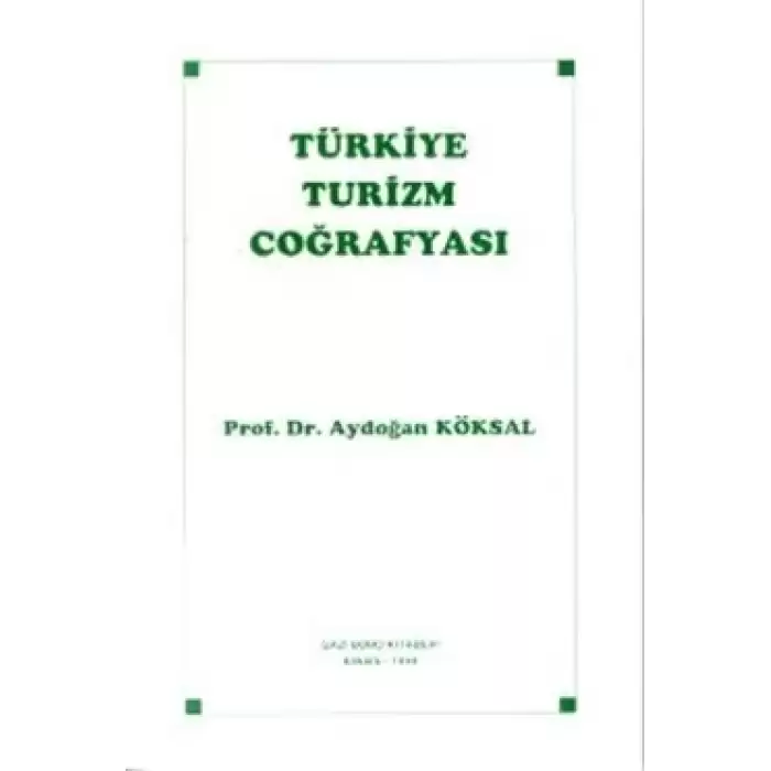 Türkiye Turizm Coğrafyası