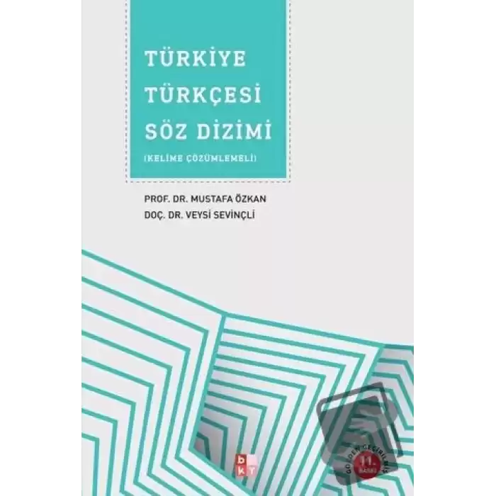 Türkiye Türkçesi Söz Dizimi