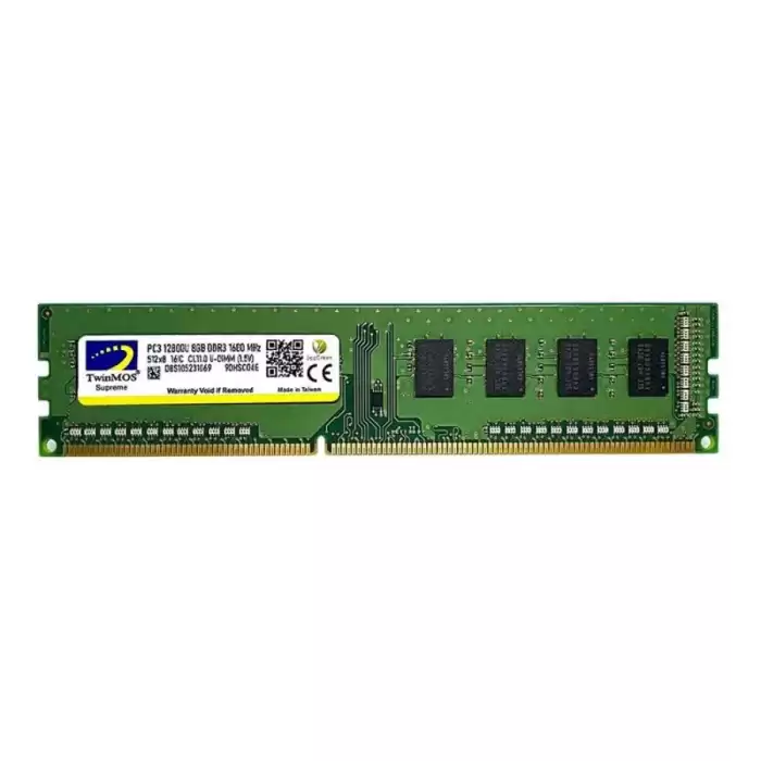 Twinmos Ddr3 8Gb 1600Mhz 1.5V Mdd38Gb1600D Desktop Pc Ram