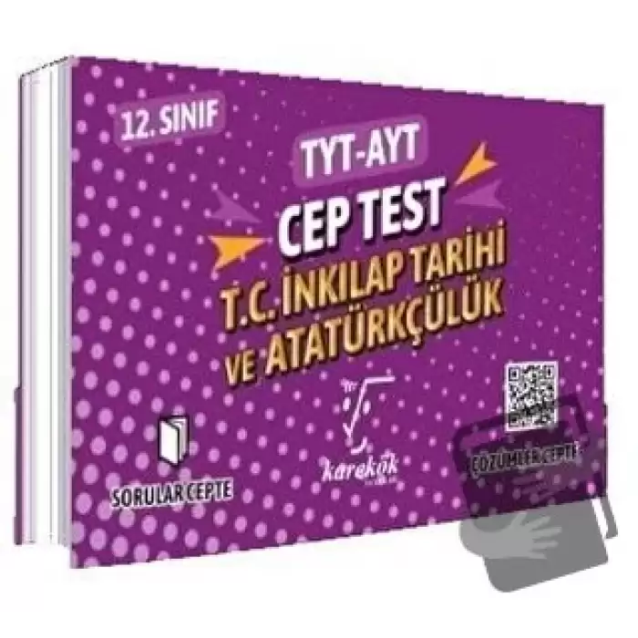 TYT AYT Cep Test 12. Sınıf T.C. İnkılap Tarihi ve Atatürkçülük