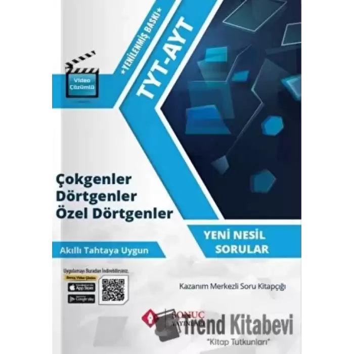 TYT-AYT Çokgenler Dörtgenler Özel Dörtgenler