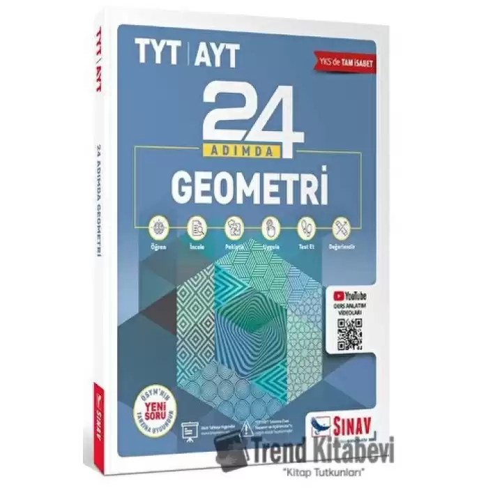 TYT AYT Geometri 24 Adımda Konu Anlatımlı Soru Bankası