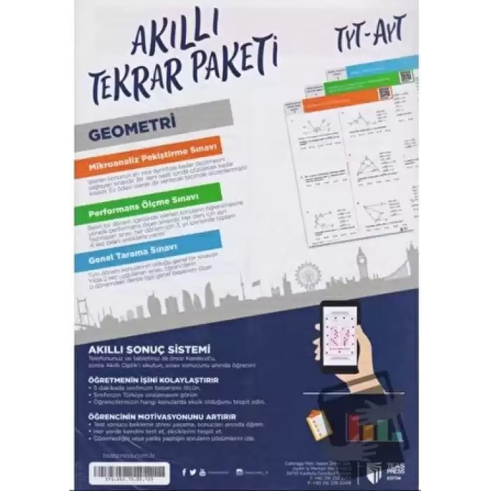 TYT AYT Geometri Akıllı Tekrar Paketleri