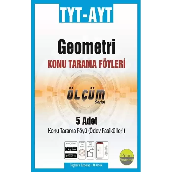 TYT-AYT Geometri Tarama Föyleri (5 Fasikül)