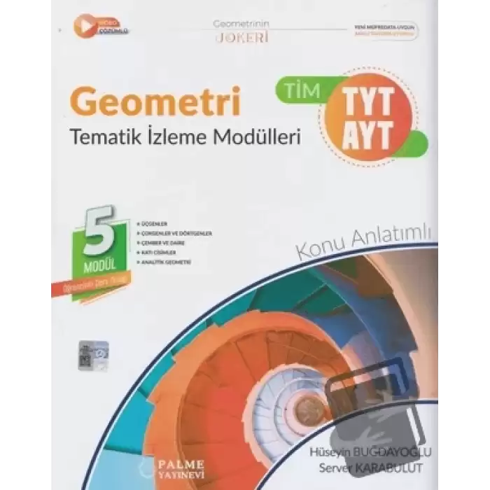 TYT AYT Geometri TİM Tematik İzleme Modülleri Konu Anlatımlı