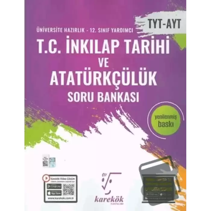 TYT AYT T.C. İnkılap Tarihi ve Atatürkçülük Soru Bankası